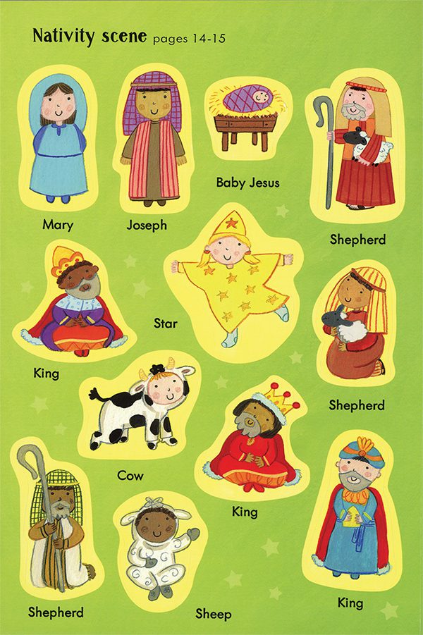 Little Stickers Nativity Play