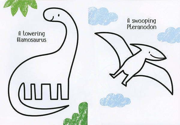 Little Coloring Dinosaurs