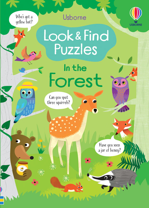 Look & Find Puzzles: In the Forest
