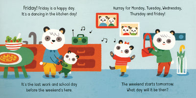 Days of the Week Little Board Book