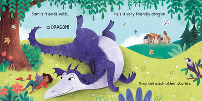 The Friendly Dragon Little Board Book