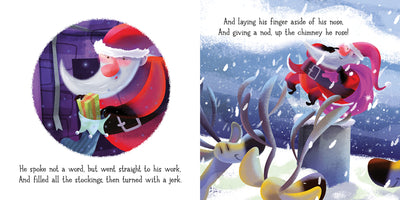 Twas the Night Before Christmas Little Board Book