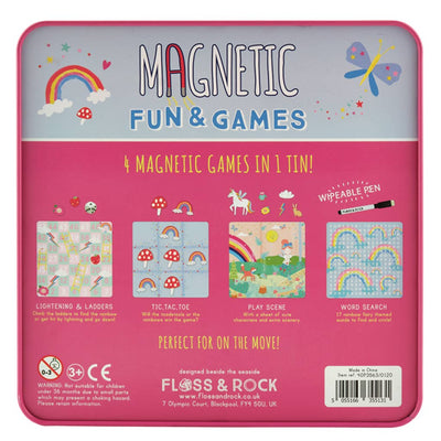 Rainbow Fairy Magnetic Fun &amp; Games Compendium