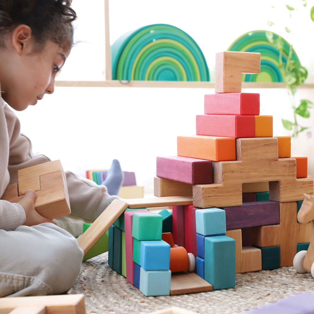Grimms Stairway Building Set グリムス　スターウェイ Grimm's Stairway Building Set - The Happy Lark