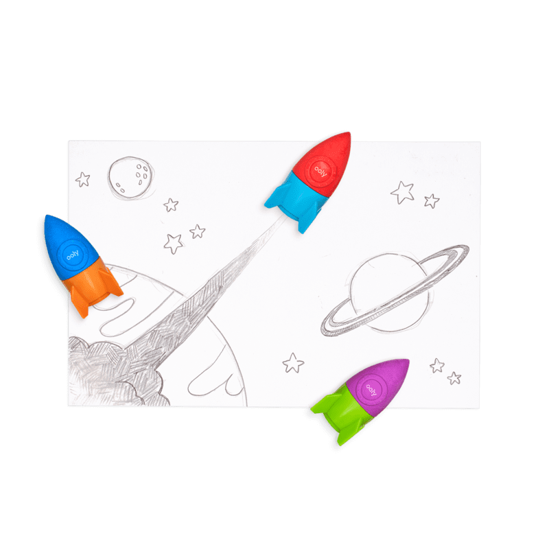 Blast Off Eraser & Pencil Sharpener