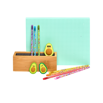 Avocado Love Eraser and Sharpener - Set of 3