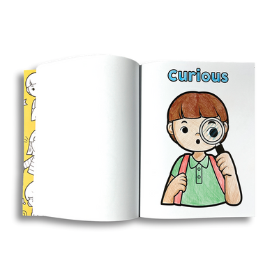 My First Feelings Toddler Color-In Book