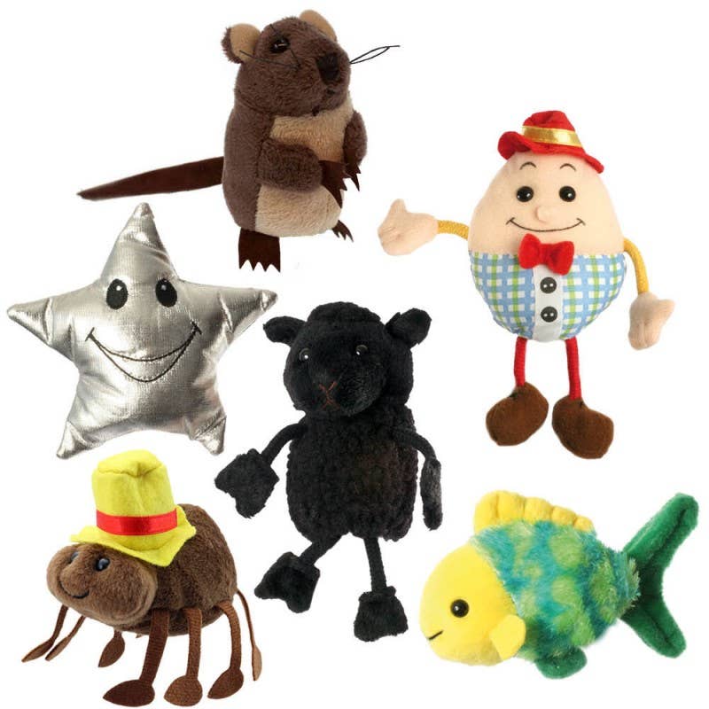 Finger Puppets: Nursery Rhymes Set of 6