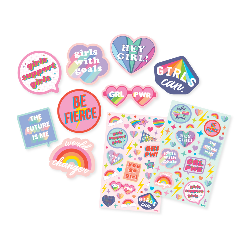GRL PWR Scented Stickers - 10 Piece Set