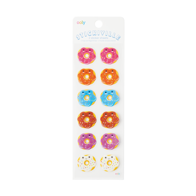 Stickiville Happy Donuts Stickers
