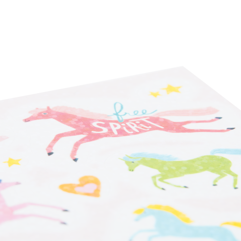 Stickiville Wild Horses Stickers - Holographic