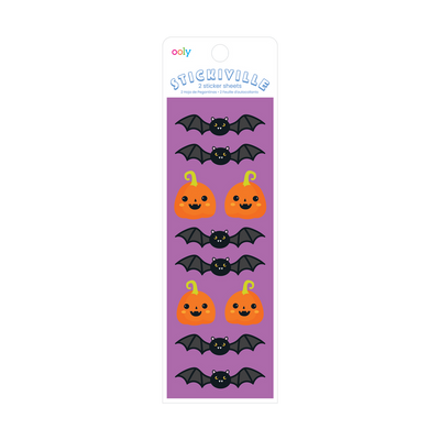Stickiville Bats and Jacks Stickers - Holographic