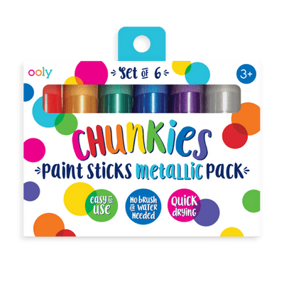 Chunkies Paint Sticks Metallic - Set of 6