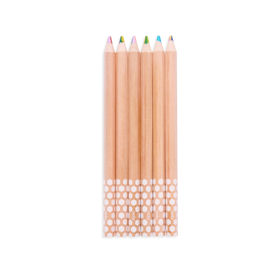 Kaleidoscope Multi-Colored Pencils - Set of 6
