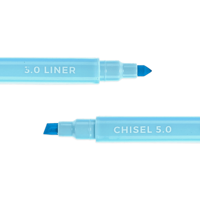 Pastel Liner Double Ended Markers