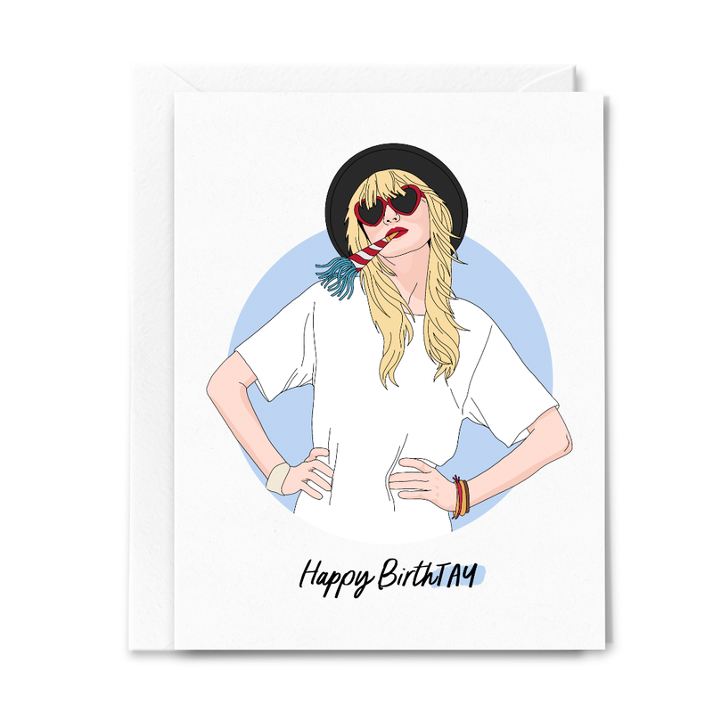 Happy BirthTAY Taylor Swift Birthday Card