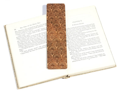 Floral Wood Bookmark