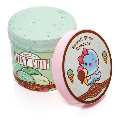 Mint Chip Scented Ice Cream Pint Slime