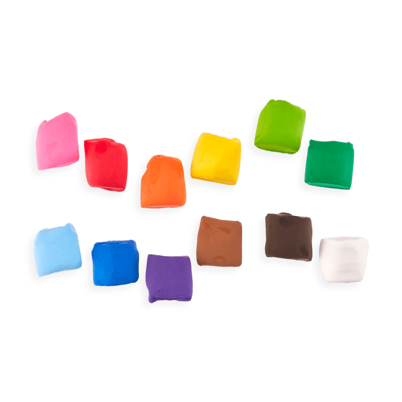 Creatibles DIY Air Dry Clay Kit - Set of 12