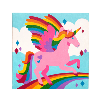 Colorific Canvas Paint by Number Kit - Magic Unicorn