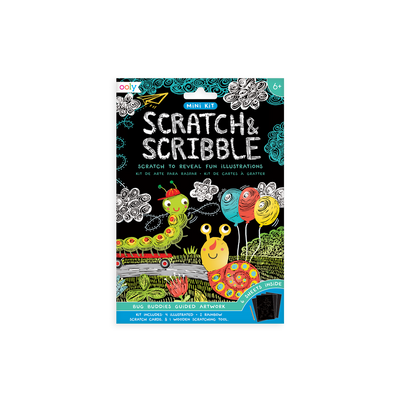 Bug Buddies Scratch & Scribble Mini Scratch Art Kit