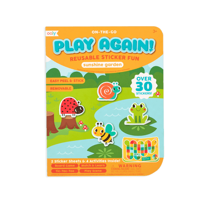 Play Again! Mini On-the-Go Activity Kit - Sunshine Garden