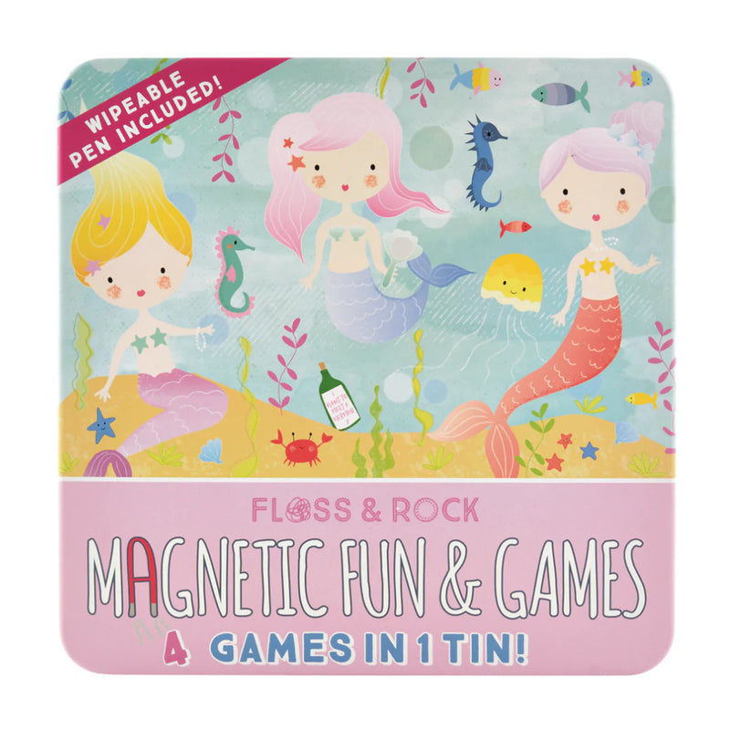Mermaid Magnetic Fun and Games Compendium