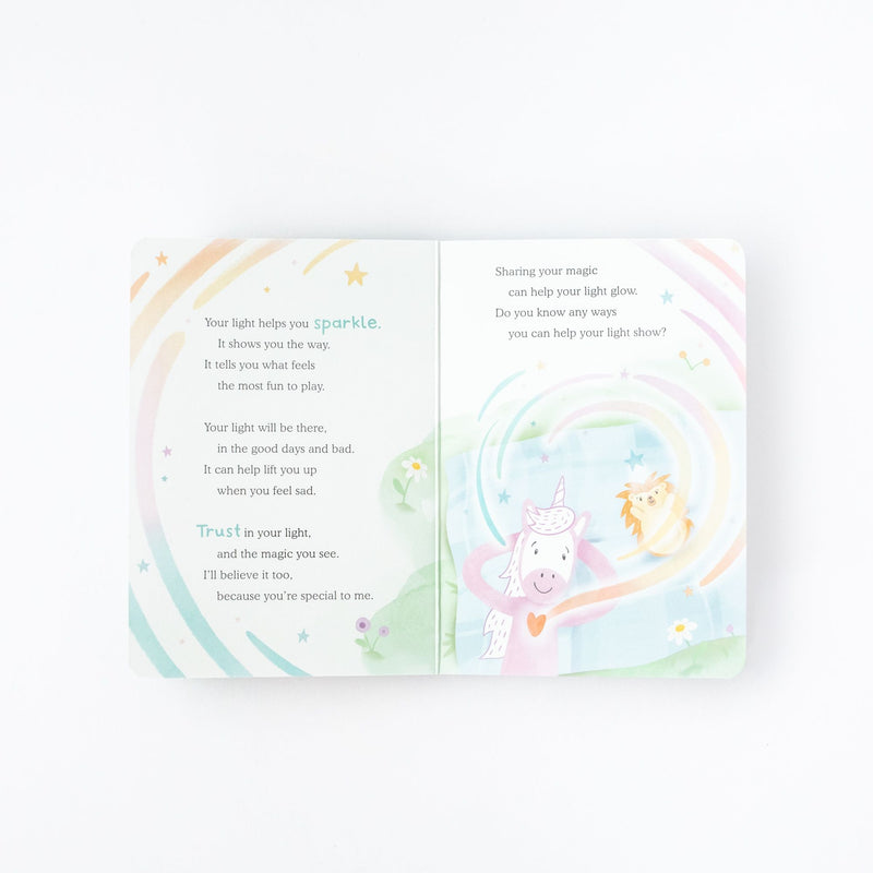 Lavender Hedgehog Mini & Unicorn Intro Book- Authenticity
