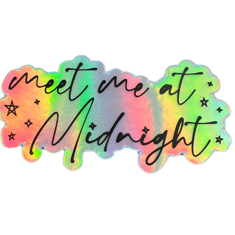 Meet me at Midnight Sticker (Taylor Swift)