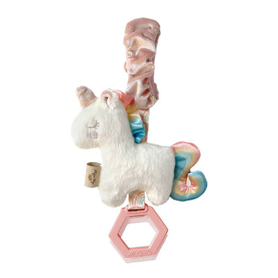 Itzy Friends Ritzy Jingle™ Attachable Travel Toy - Unicorn