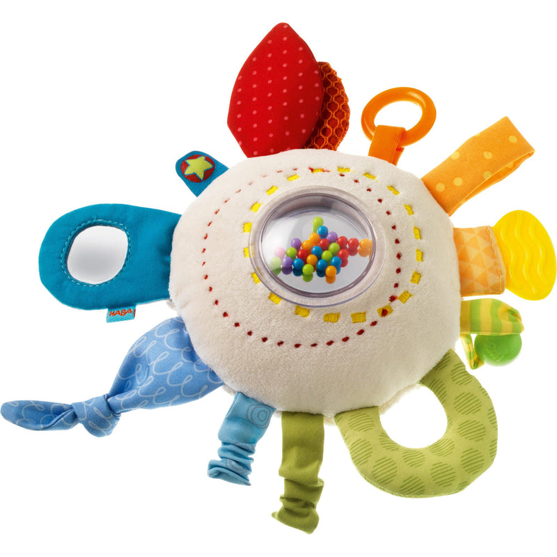 Teether Cuddly Rainbow Round Activity Toy