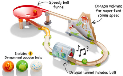 Kullerbu Dragonland Ball Track Starter Play Set