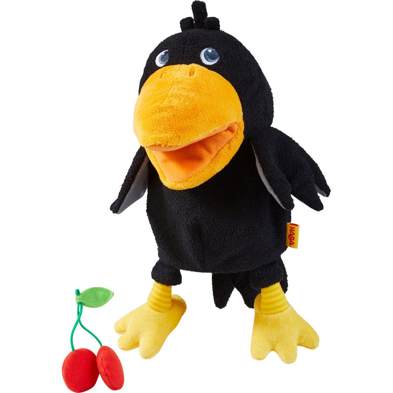 Theo the Raven Glove Puppet