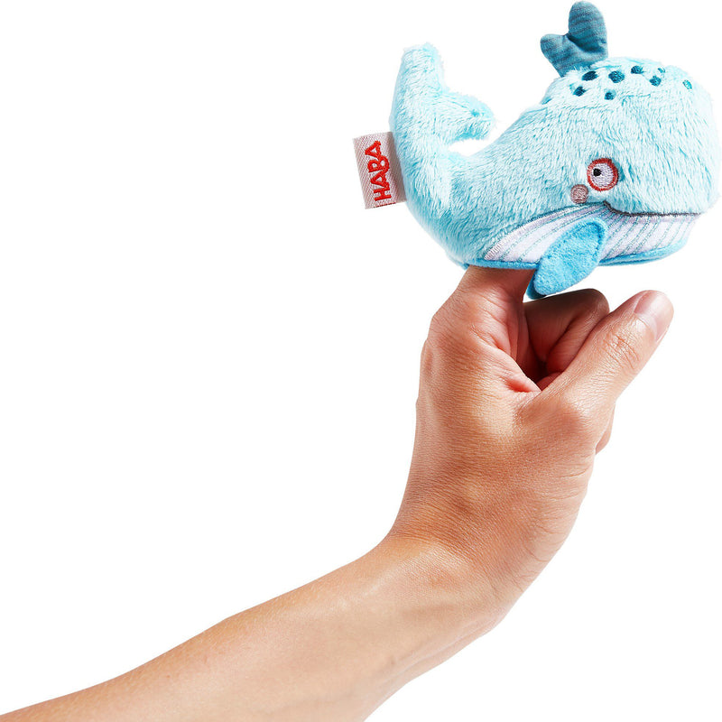 Marine World Fabric Rattle with Removable Teether Ring