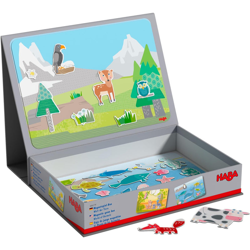 World of Animals Magnetic Game Box