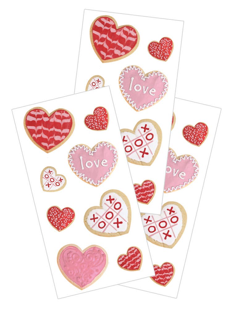 Valentines Cookie Stickers