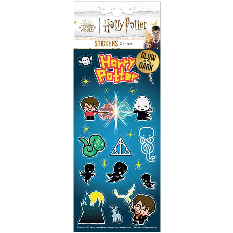 Harry Potter Stickers - Glow in the Dark Chibi Charms