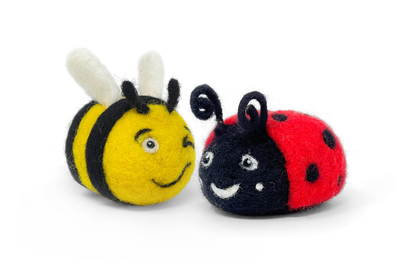 Beastie Buddies Bee & Ladybug Needle Felting Craft Kit