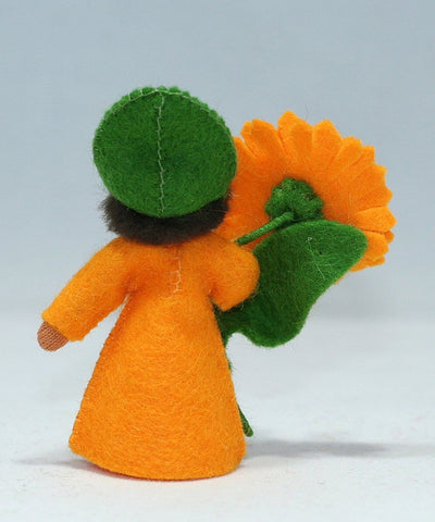 Calendula Prince, Orange Flower