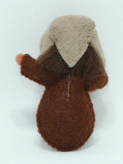 Seed Baby (Miniature Wrapped Felt Doll)