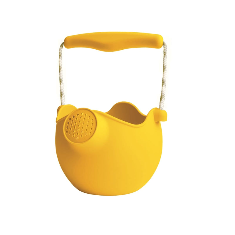 Mustard Watering Can with Rope Handles