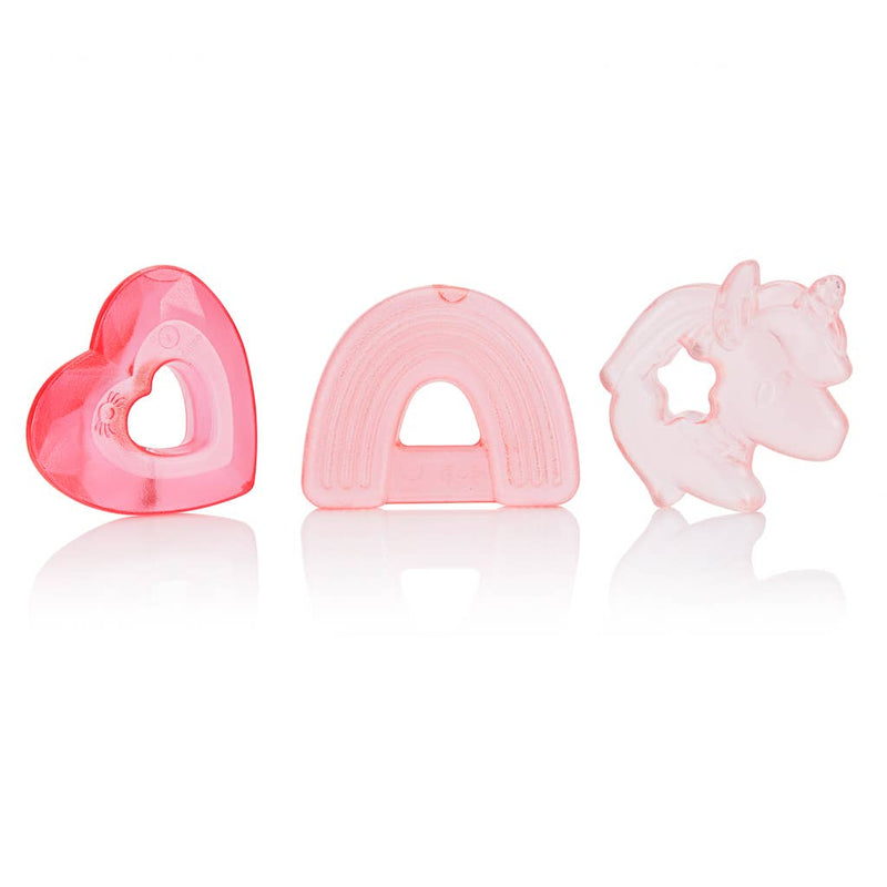 Cutie Coolers™ Water Filled Teethers (3-pack) - Unicorn
