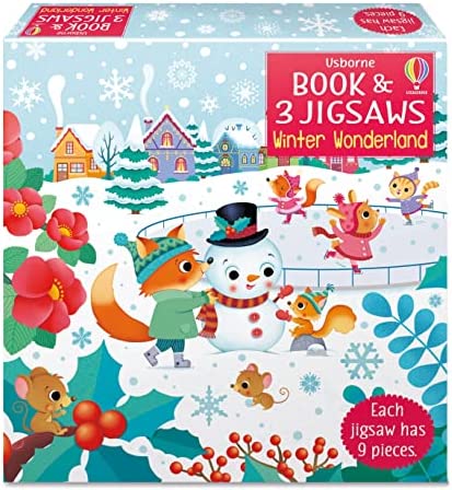 Winter Wonderland - Book & 3 Jigsaw Puzzles (3 x 9pcs)