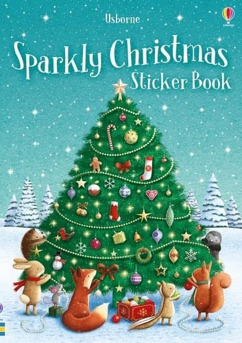 Little Sparkly Christmas Sticker Book