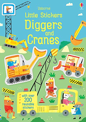 Little Stickers Diggers and Cranes