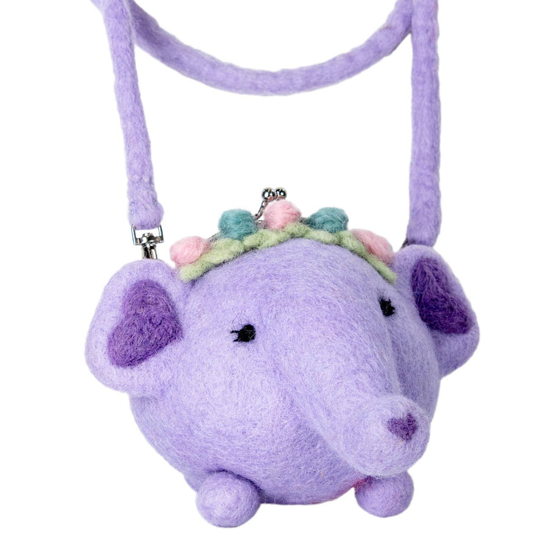 Emma Elephant Critter Clutch Purse