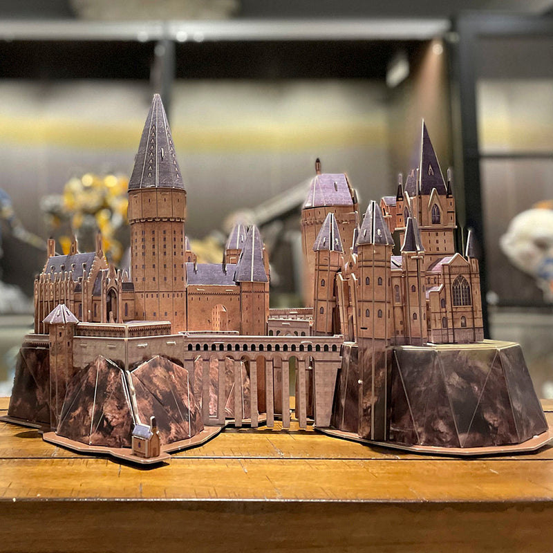Building the Hogwarts Castle 3D Puzzle
