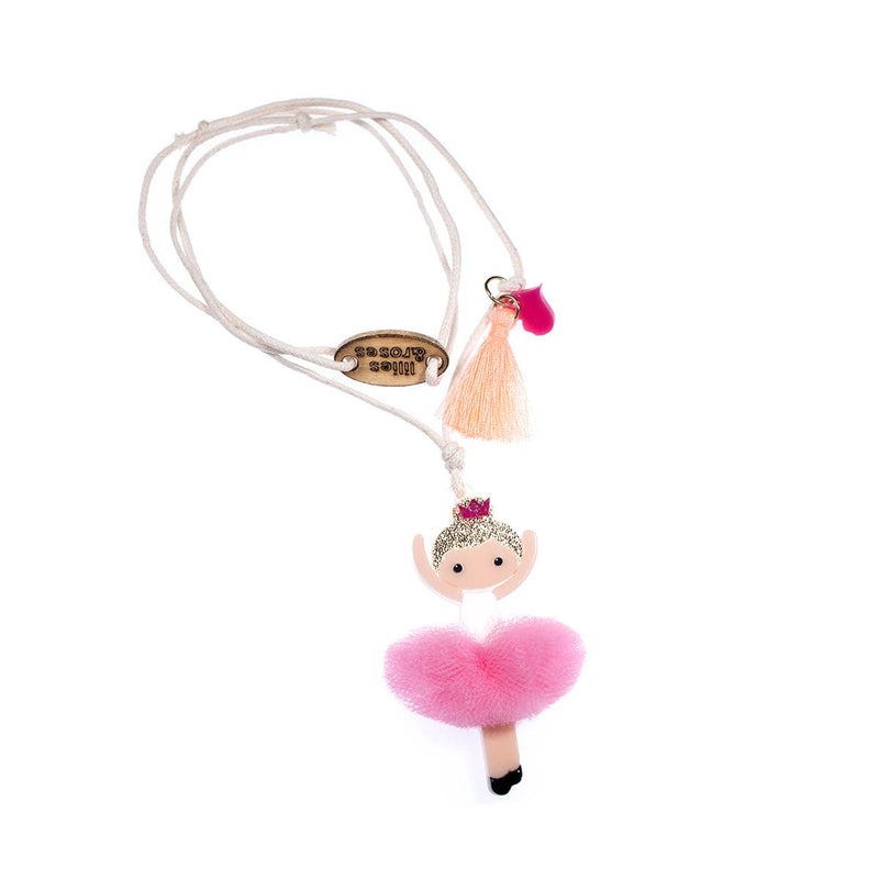 Ballerina Necklace, Pink