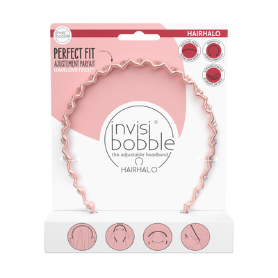 Invisibobble HAIRHALO Pink Sparkle 1pc