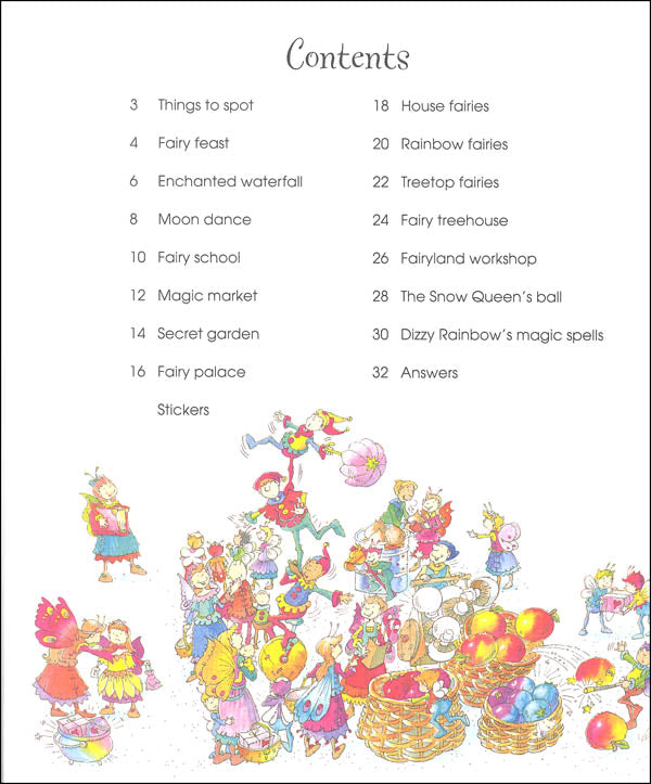 1001 Fairy Things to Spot Sticker Book